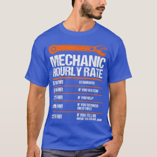 Camiseta Funny Mechanic Hourt Tasa el mecánico futuro