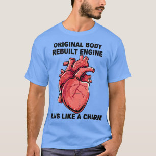 Camiseta Funny Mechanic Open Heart Surgery Bypass