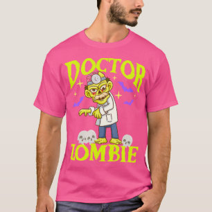 Camiseta Funny Médica Zombie Habló De Halloween Con Disfrac