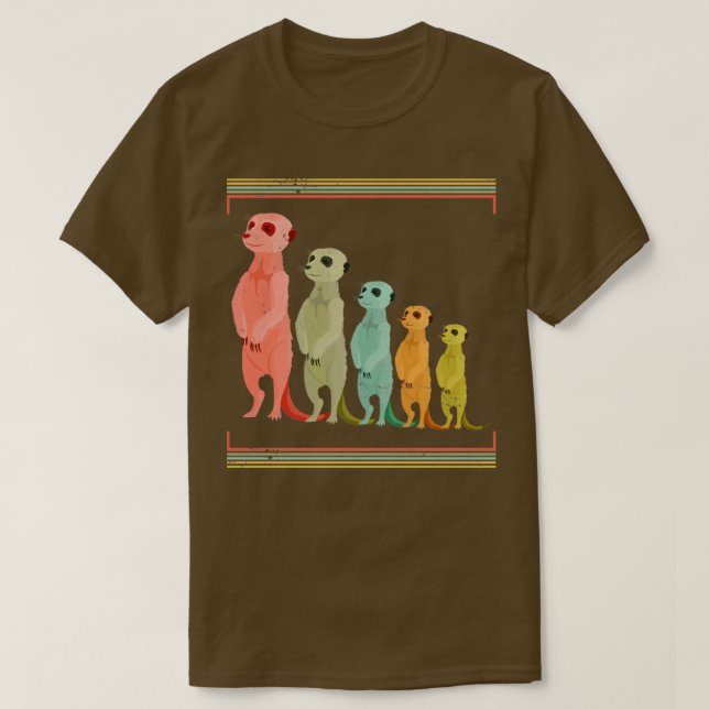 Camiseta Funny Meerkat (Diseño del anverso)