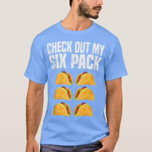 Camiseta Funny Meican Gym Taco Si Pack Ver Mi Paquete Si
