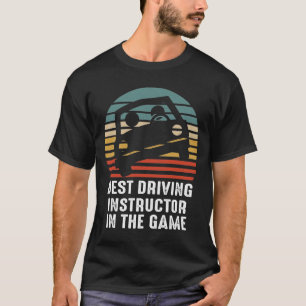 Camiseta Funny Mejor instructor de conducción estudiante c