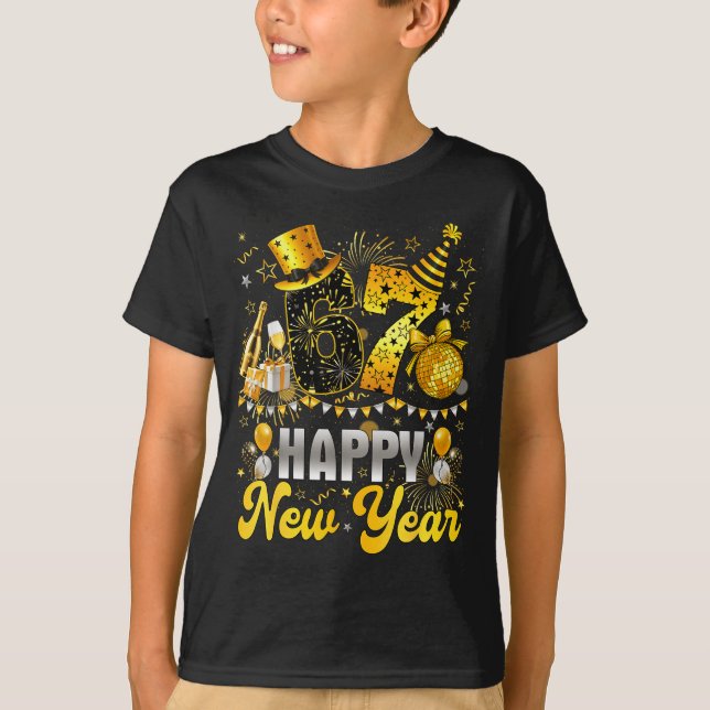 Camiseta Funny Meme 67 Happy New Year 2026 Six Seven Family (Anverso)