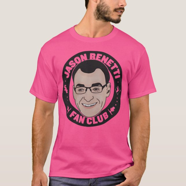 Camiseta Funny Meme Jason Benetti Fan Club (Anverso)