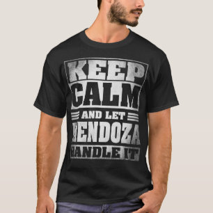 Camiseta Funny Mendoza Name Gift  Mendoza 