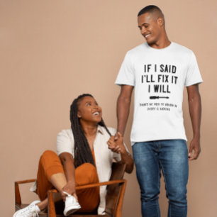 Camiseta Funny Men's Fix It