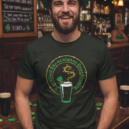 Camiseta Funny Men's St Patricks Day Shenanigans Team Tee