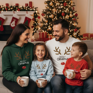 Camiseta Funny Merry Christmas Reindeer T-Shirt