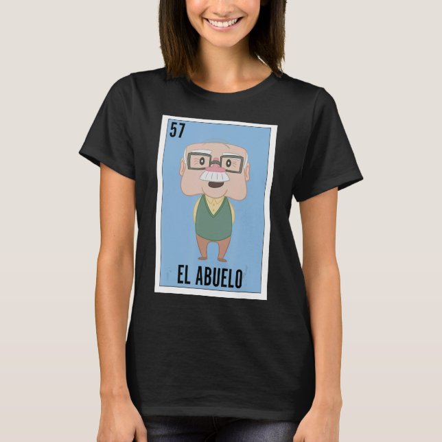 Camiseta Funny Mexican para Abuelo - El Super Abuelo 2 (Anverso)