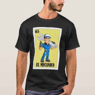 Camiseta Funny Mexican para mecánica de coches - El Mecanic