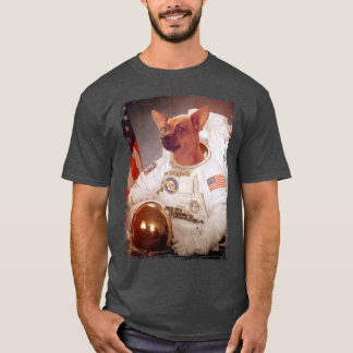 Camiseta Funny Misión Espacial Astronauta de Pinscher en An