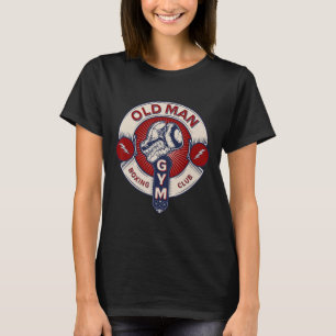 Camiseta Funny Mma Old Man Boxeo Club de Combate Deportes