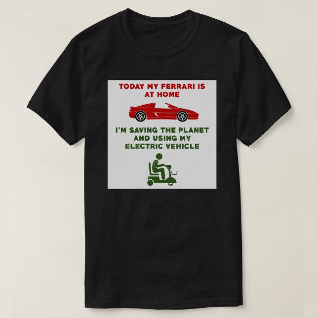 Camiseta Funny Mobility Scooter Pegatina Pegatina.png (Diseño del anverso)