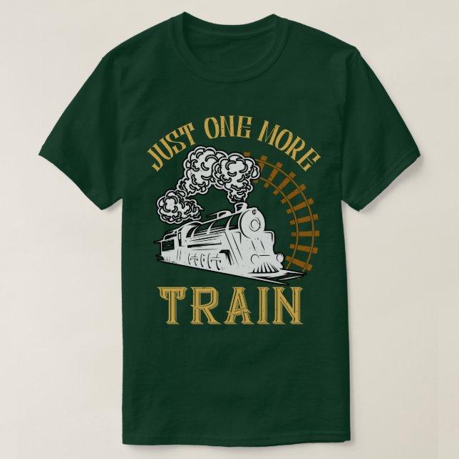 Camiseta Funny Model Railway Lover Locomotive (Diseño del anverso)