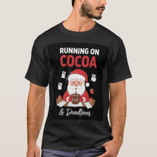Camiseta Funny Modern Christmas T-Shirt | Santa Design