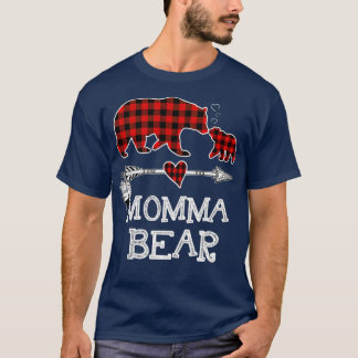 Camiseta Funny Momma Bear Matando A Los Navidades De Famili
