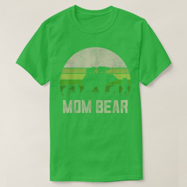 Camiseta Funny Mommy Shirt From Son Daughter, 6 Cubs Mom Be (Diseño del anverso)