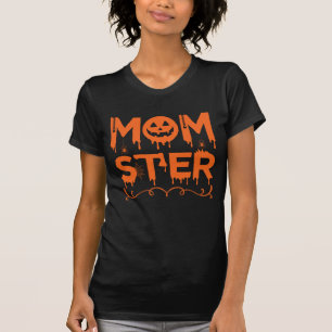 Camiseta Funny 'Momster' Halloween con diseño para fantasma
