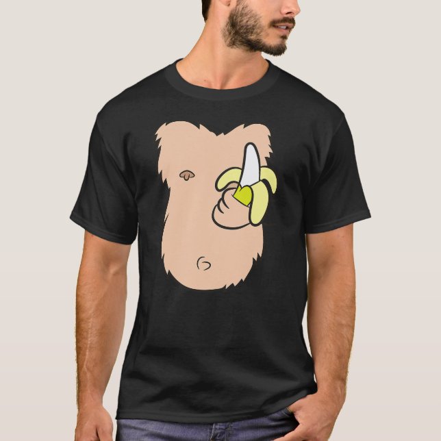 Camiseta Funny Monkey Costume Gorilla Costume Monkey (Anverso)