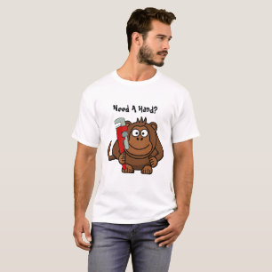 Camiseta Funny Monkey Personalizado