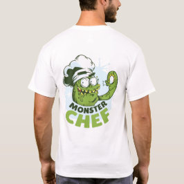 Camiseta Funny Monster Chef Kraken Octpous Monster Personal