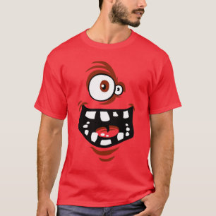 Camiseta Funny Monster T-shirt red
