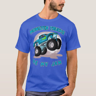 Camiseta Funny Monster Truck Show - Monster Trucks Are My J