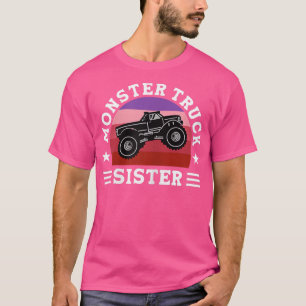 Camiseta Funny Monster Truck Sister580