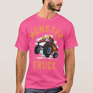 Camiseta Funny Monster Truck With Face