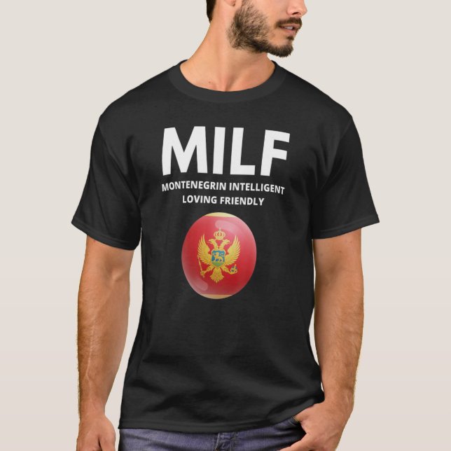 Camiseta Funny Montenegrin (Anverso)