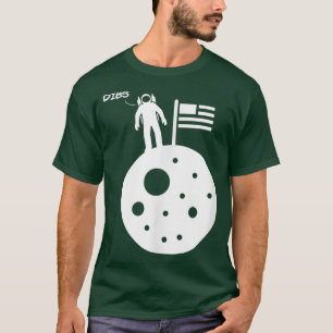 Camiseta Funny Moon Landing USA Call Dibs Astronauta Space
