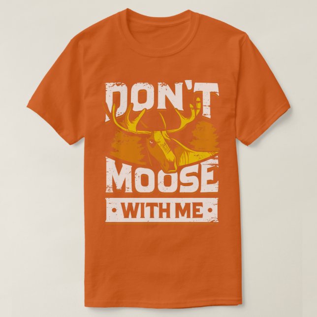 Camiseta Funny Moose Elk Canadian Gift 1 (Diseño del anverso)