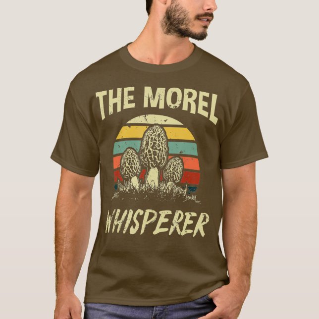 Camiseta Funny Morel Mushroom Hunter Gift Foraging (Anverso)