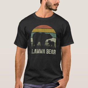 Camiseta Funny Mothers Day Grandma  Cub Kids Glamma Bear