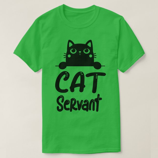 Camiseta Funny Motif Cat Owners (Diseño del anverso)
