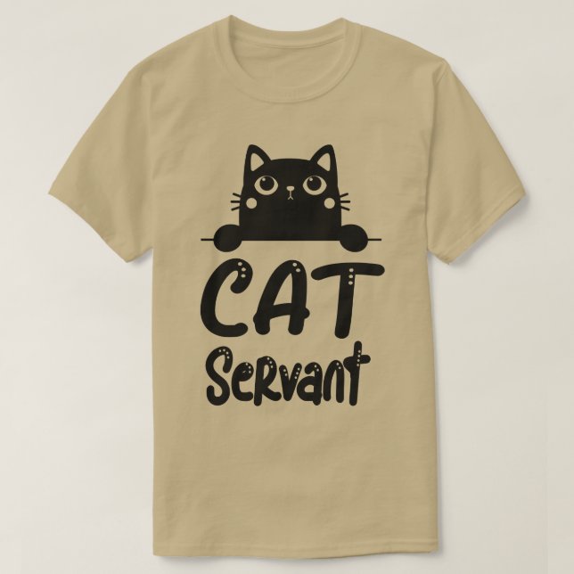 Camiseta Funny Motif Cat Owners (Diseño del anverso)