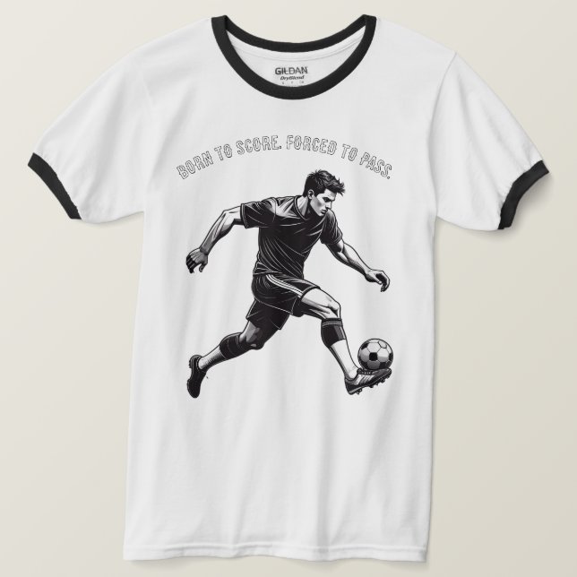 Camiseta Funny & Motivational Soccer T-Shirt (Anverso del diseño)