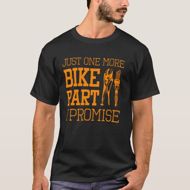 Camiseta Funny Motocicleta Mecánicos Hombres Guay Una Bicic (Anverso)