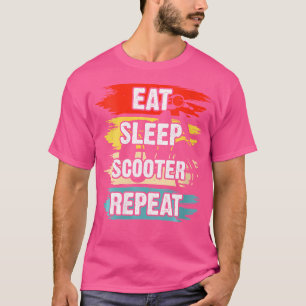 Camiseta Funny Motocicleta Scooter Para Moto