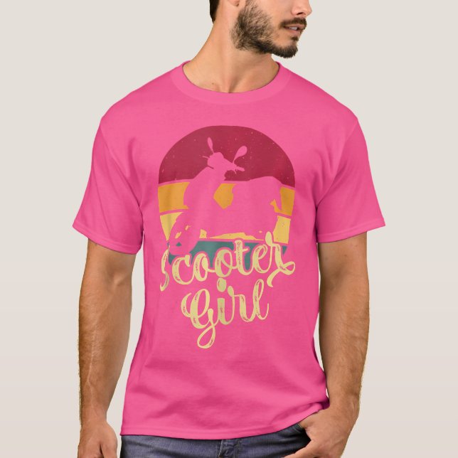 Camiseta Funny Motorbike Scooter For Motorbike (Anverso)