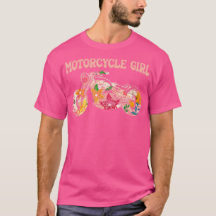 Camiseta Funny Motorcycle Motorbike Fan Motorcycle Chica