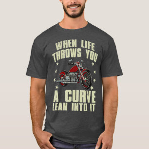 Camiseta Funny Motorcycle Racer Design Para Hombres Mujeres