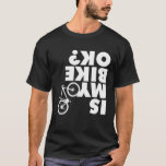 Camiseta Funny Mountain Bike<br><div class="desc">Amante de la bicicleta</div>