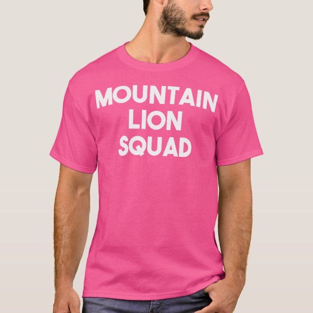 Camiseta Funny Mountain Lion Lover (Anverso)