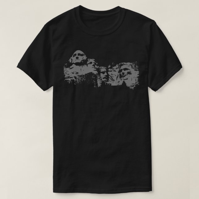 Camiseta Funny Mt Mount Rushmore Presidentes Estadounidense (Diseño del anverso)