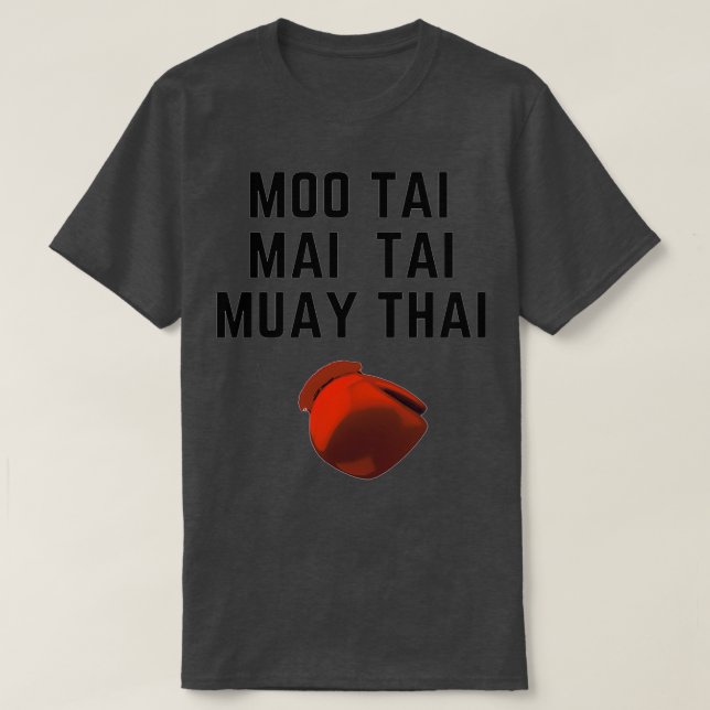 Camiseta Funny Muay Thai (Diseño del anverso)