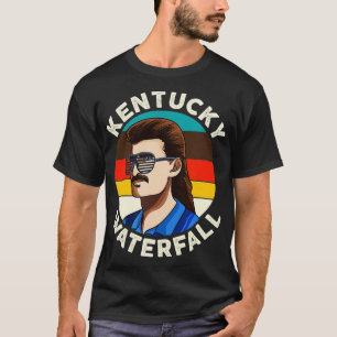 Camiseta Funny Mullet Kentucky Waterfall Redneck Mullet