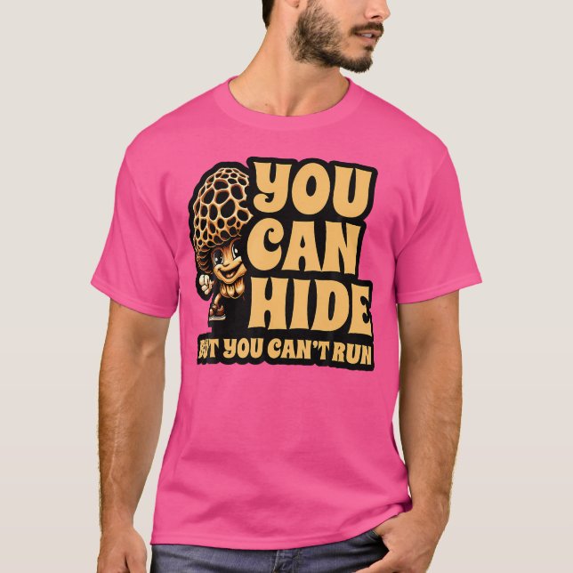 Camiseta Funny Mushroom Morel Mycology Hunter (Anverso)