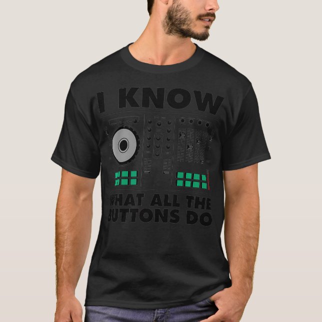 Camiseta Funny Music Engineer Gift Cute DJ Sound Technier (Anverso)