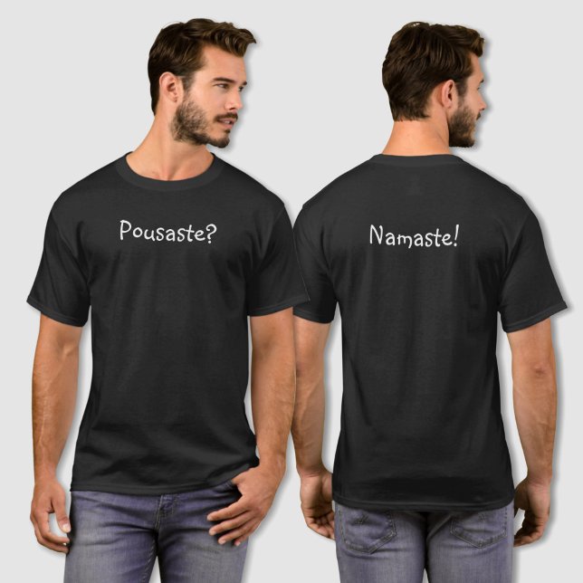 Camiseta Funny Namaste (Subido por el creador)